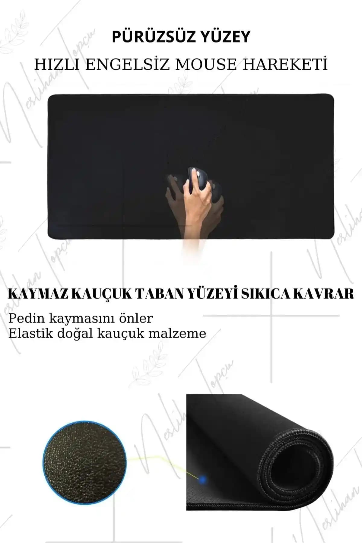 Oyuncu ve Ofis Kullanımı İçin Dayanıklı Dikişli Mouse Pad'lerinin Özellikleri ve Avantajları