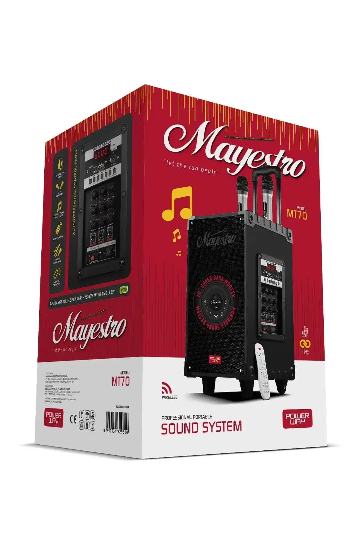 Powerway MT70 Karaoke Ses Sistemi Analizi ve Kullanım Alanları