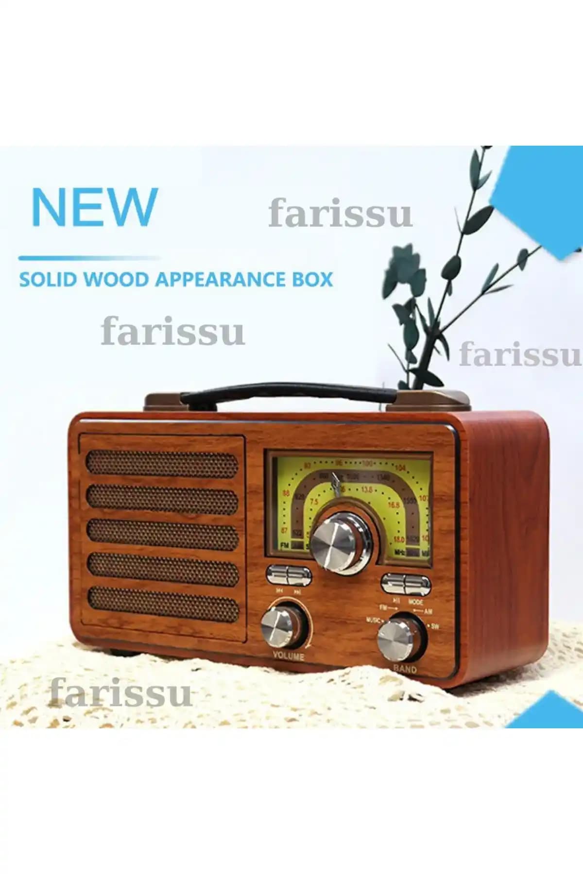 Retro tasarımlı çok fonksiyonlu radyo: estetik ve modern teknolojiyi bir arada sunar