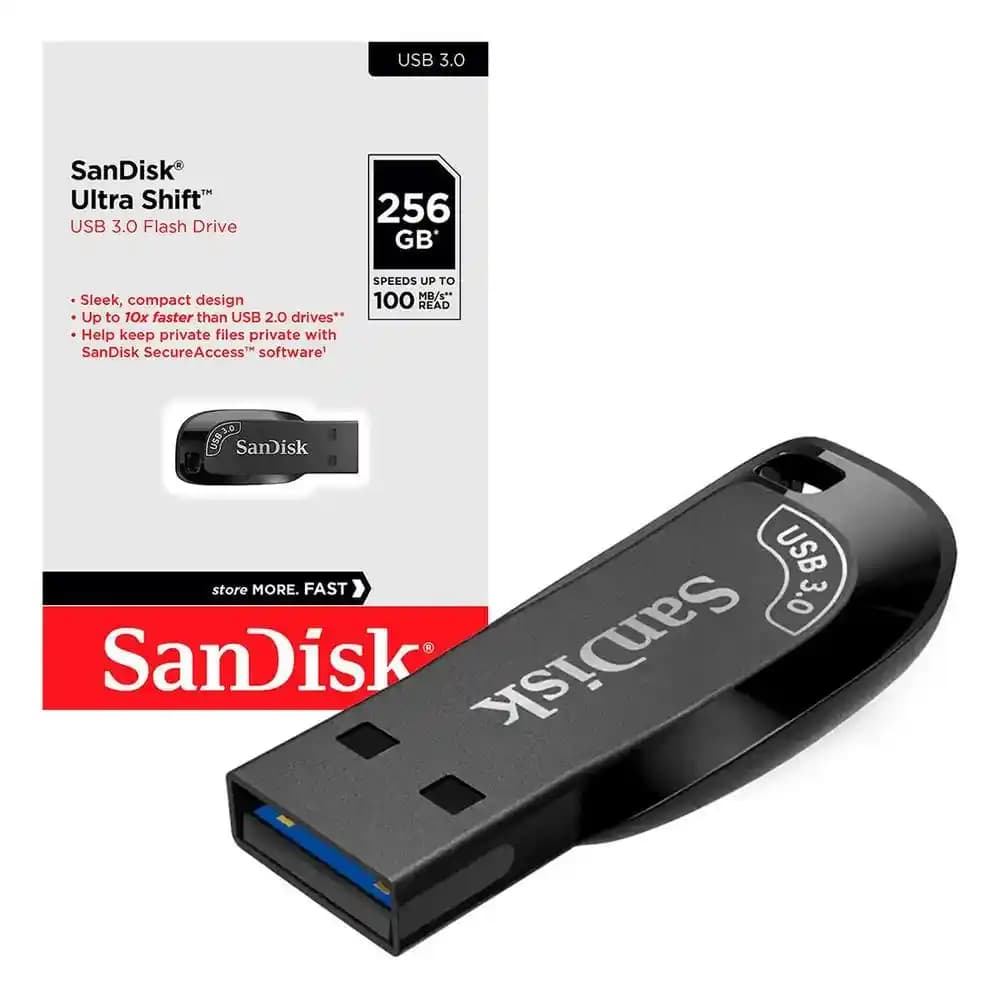 SanDisk Ultra Shift USB Bellek: Yüksek Kapasite ve Hızlı Veri Transferi Özellikleri