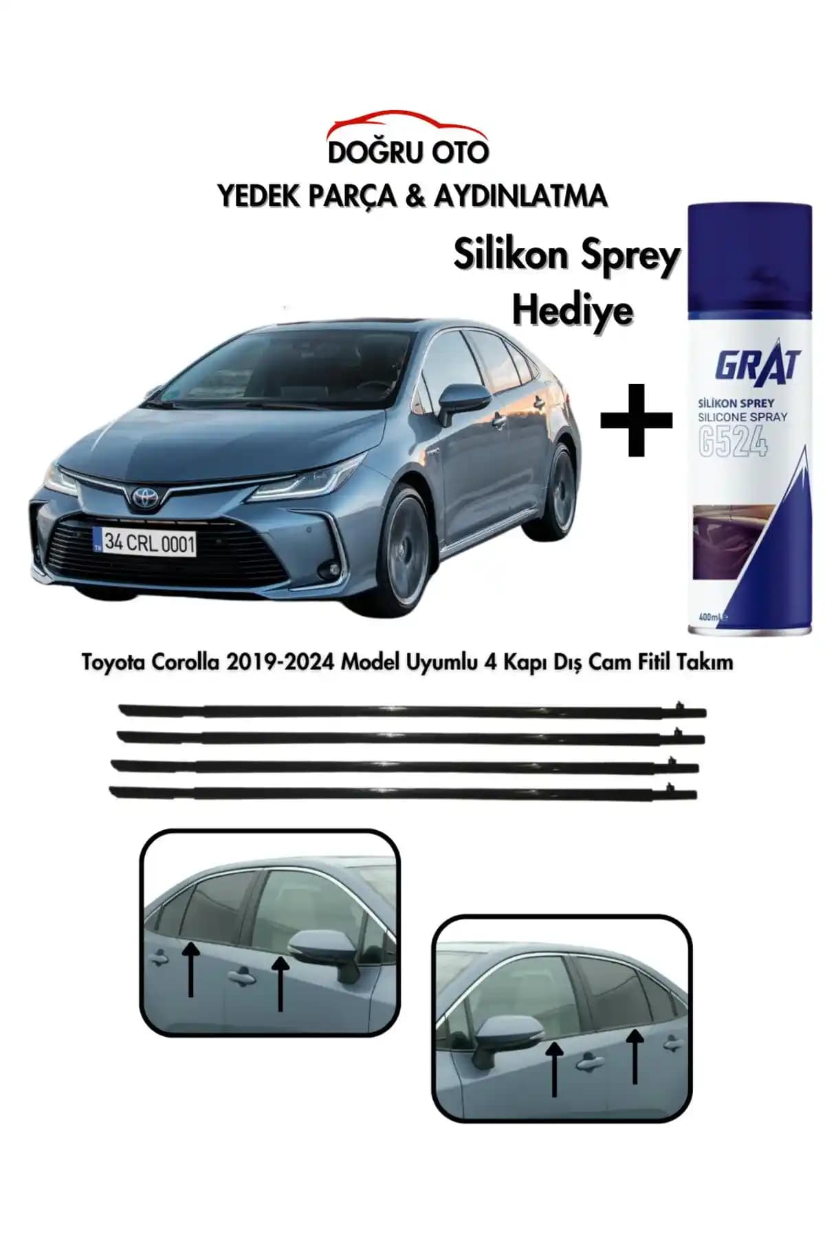 Toyota Araçlar İçin Dış Cam Sıyırıcı Fitil Takımı: Montaj ve Bakım Rehberi