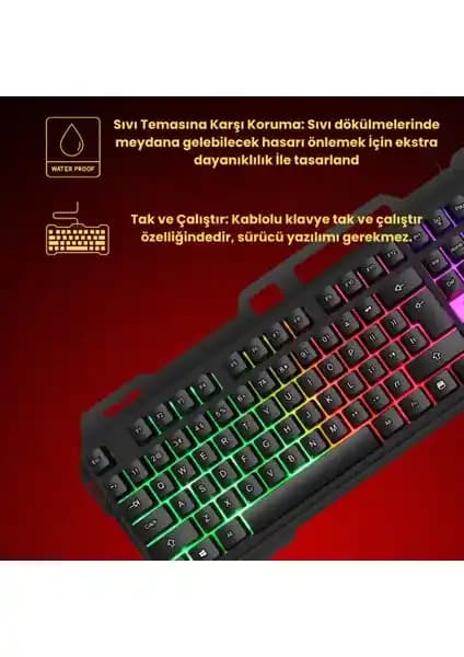 USB Oyun Klavyelerinde Performans ve LED Teknolojisinin Rolü Analizi