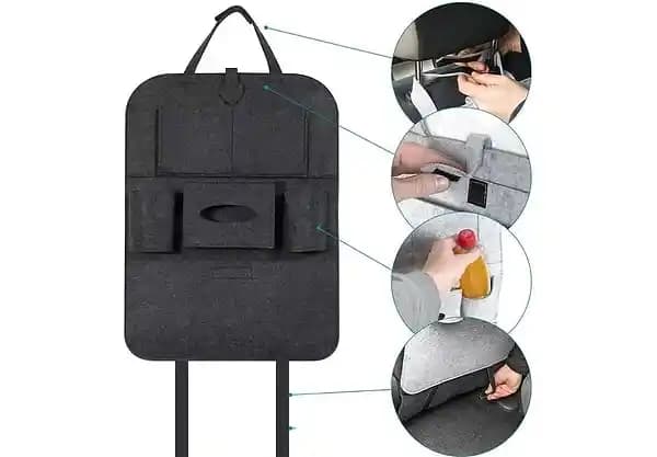 Uzun Yolculuklar İçin Uygun Araç İçi Koltuk Arkası Organizer Seçenekleri ve Özellikleri