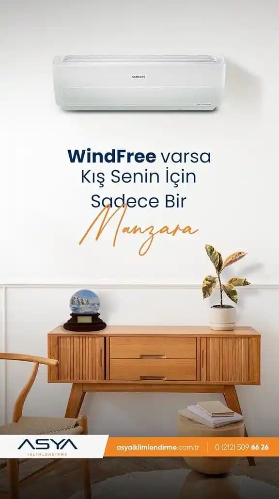 Wind Free Teknolojisi ile Enerji Verimli ve Konforlu İklimlendirme Çözümleri