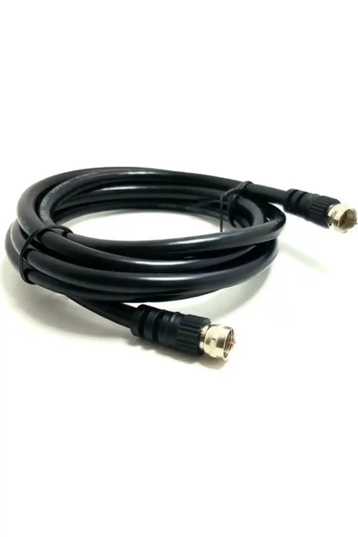 Yüksek Performanslı F Konnektor Anten Kablosu 1.5 Metre Güçlü Bağlantı ve Düşük Sinyal Kaybı