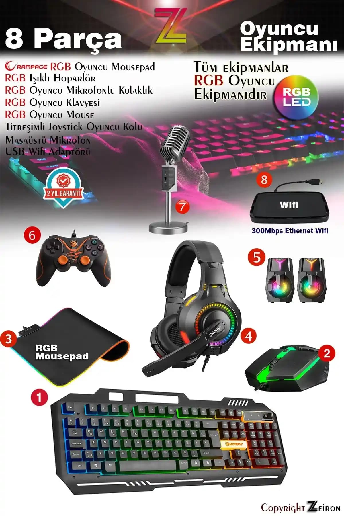 Zeiron Ntx50 Bilgisayar Gücü ve Tasarım Özellikleri Hakkında Güncel Bilgi Yok