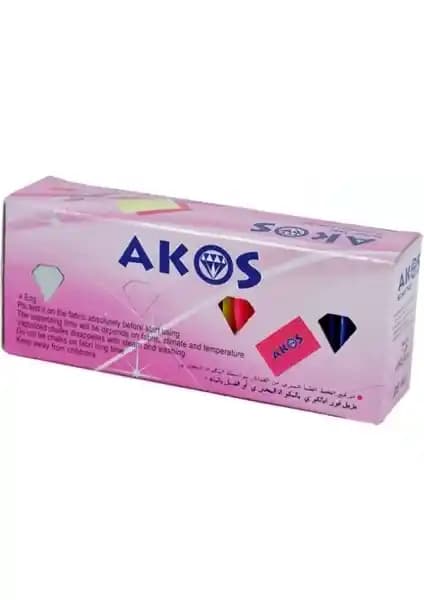 Akos Renkli Çizgi Taşı 25'li Paket Yaratıcı ve Çok Yönlü Sanat Malzemesi