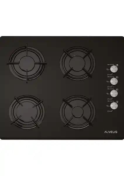 Alveus Gls 640 Siyah Ankastre Cam Ocak: Şık ve Güvenli Modern Mutfak Çözümü