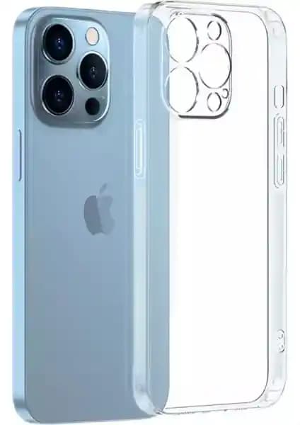 Apple iPhone 13 Pro Max için Şeffaf Silikon Kılıf Üstün Koruma ve Şık Tasarım
