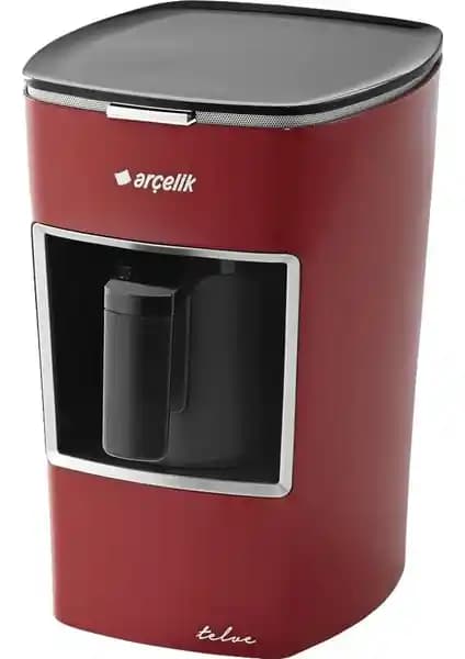 Arçelik K-3300 Kırmızı Mini Telve Türk Kahve Makinesi: Pratik Kullanım ve Modern Tasarım