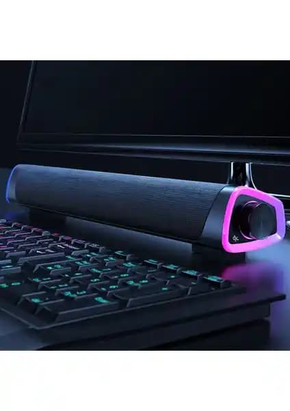 Aryuper Kamardey RGB Bas Soundbar: Çok Yönlü ve Güçlü Ses Deneyimi Sunan Modern Tasarım