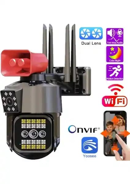 ATAsoft Blic Blm-36 Güvenlik Kamerası: Yüksek Çözünürlüklü ve Çok Fonksiyonlu IP Kamera