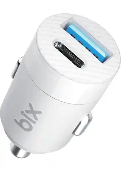 Bix BXAC65C 65W Hızlı Şarj Çift Portlu Araç İçi Şarj Cihazı Detaylı İnceleme ve Özellikleri