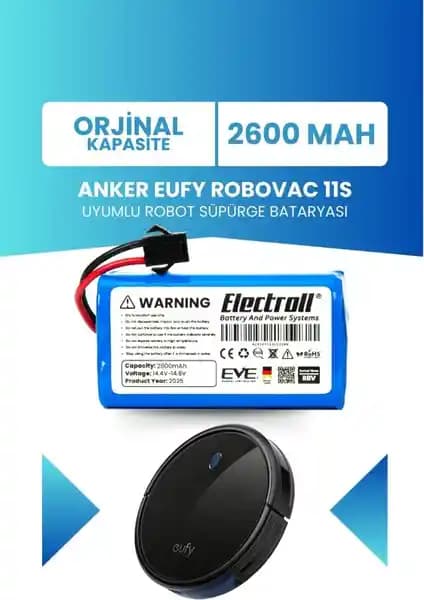 Electroll Anker Eufy Robovac 11s Batarya Performansı ve Özellikleri