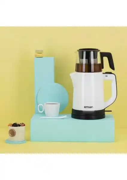 Emsan Handy Pro Beyaz Çay Makinesi İncelemesi: Güçlü Performans ve Şık Tasarım
