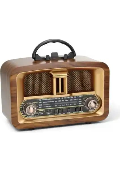 Everton Ahşap Nostaljik Radyo: Modern Teknolojiyle Vintage Tasarımın Buluşması