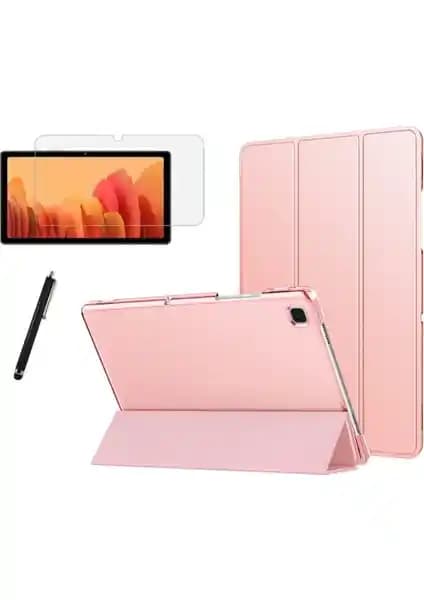 Fibaks Samsung Galaxy Tab S6 Lite SM-P610 için Şık ve İşlevsel Kılıf ve Ekran Koruyucu Seti