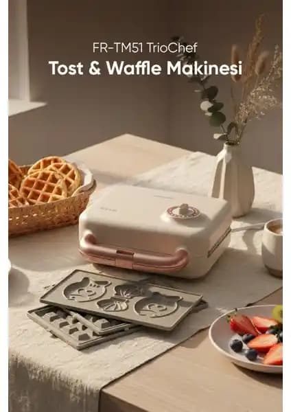 Fressi FR-TM51 TrioChef Çok Yönlü Waffle ve Tost Makinesi İncelemesi