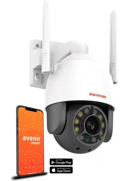 Heiman HM-600 3MP 360° Dönebilen Dış Ortam Güvenlik Kamerası Özellikleri ve Kullanım Alanları