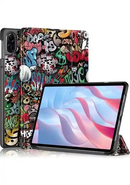 Honor Pad X9 ve X8 Pro 11.5 İnç İçin Şık ve Dayanıklı Deri Tablet Kılıfı
