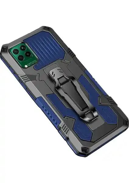 Huawei P40 Lite için Yüksek Koruma ve Şık Tasarıma Sahip Smart Tech Zırh Tank Kılıfı