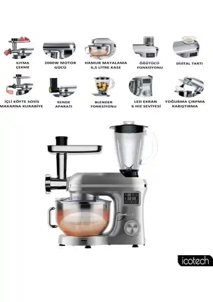 İcotech SM50 ve Karaca Powercast Chef Mikser Karşılaştırması: Özellikler ve Kullanıcı Yorumları