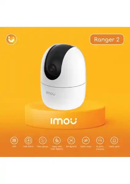 Imou Ranger 2 İç Mekan Akıllı WiFi PT Güvenlik Kamerası Detaylı İnceleme ve Özellikler