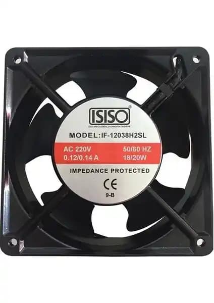 Isiso 12x12 cm 220V Metal Kasa Soğutucu Fan İnceleme ve Kullanım Rehberi