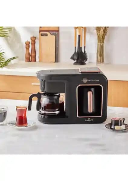Karaca Hatır Plus Mod 5 in 1 Kahve ve Çay Makinesi Çok Fonksiyonlu Modern Tasarım