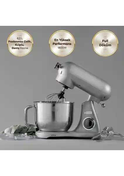 Karaca Powercast Chef ve Robx SR50 Döküm Gövde Hamur Yoğurma Setleri Karşılaştırması