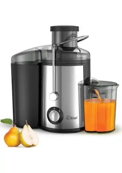 Kiwi Kj 1902 600 Watt Güçlü ve Pratik Katı Meyve Sıkacağı, Sağlıklı Yaşam İçin Mükemmel Tercih