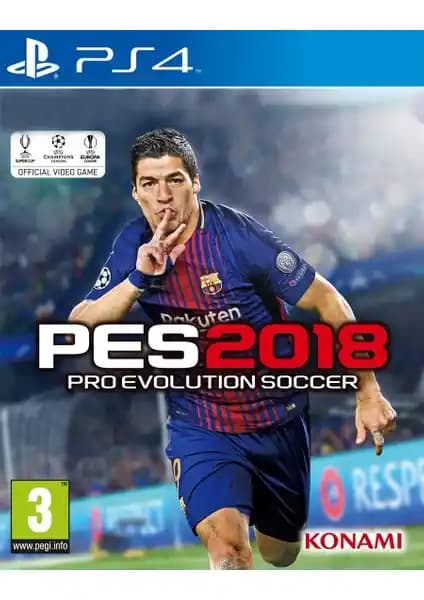 Konami PES 2018 PS4: Gerçekçi Grafikler ve Yenilikçi Oynanış ile Futbol Tutkunlarına Özel
