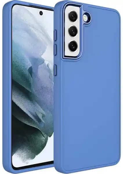 Luna Kapak ile Samsung Galaxy S21 FE İçin Şık ve Dayanıklı Metal Çerçeveli Kılıf