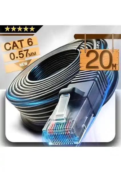 MN6 M107X 20 Metre Ethernet Kablosu İç ve Dış Mekan Dayanıklı Yüksek Performanslı Çözüm