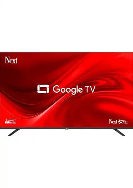 Next YE-55GFSG8 55 İnç 4K Ultra HD Google TV ile Ev Sinema Deneyimini Yükseltin