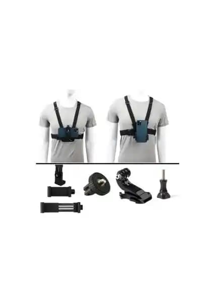 Outfire Göğüs Kemeri Vlog Video Çekim Seti: Profesyonel ve Pratik Outdoor Kamera Çözümü