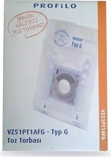 Profilo G Tipi Toz Torbası: Bosch ve Siemens Süpürgeler İçin Yüksek Kalite ve Dayanıklılık