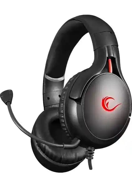 Rampage RM-K57 Rowl Kırmızı LED USB 7.1 Surround Mikrofonlu Kulaküstü Oyuncu Kulaklığı