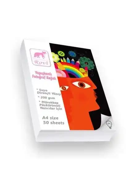 Rovi Fine-Art Yapışkanlı A4 Fotoğraf Kağıdı: Yüksek Kalite ve Çok Yönlü Kullanım İmkanı