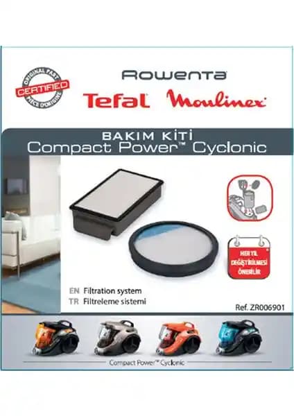 Rowenta Compact Power Cyclonic Bakım Kiti ZR006901: Uyumlu Modeller ve Performans Analizi