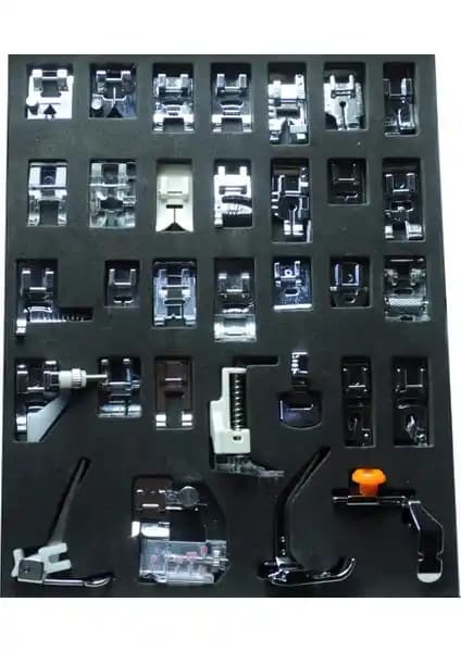 Sakashi 32 Parça Ev Tipi Dikiş Makinesi Ayak Seti İncelemesi ve Özellikleri