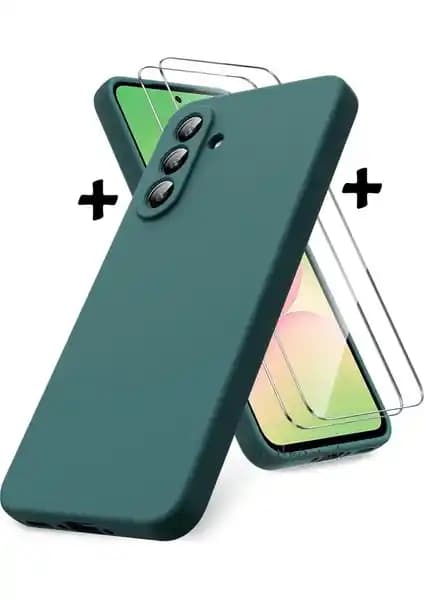 Samsung Galaxy A56 için dayanıklı ve şık kılıf ile ekran koruyucu seti