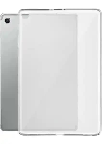 Samsung Galaxy Tab A7 Lite için MobaxAksesuar Şeffaf ve Dayanıklı Koruma Kılıfı