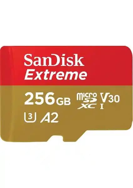 SanDisk Extreme 256GB MicroSDXC Hafıza Kartı Yüksek Hız ve Güvenilirlik Sunar