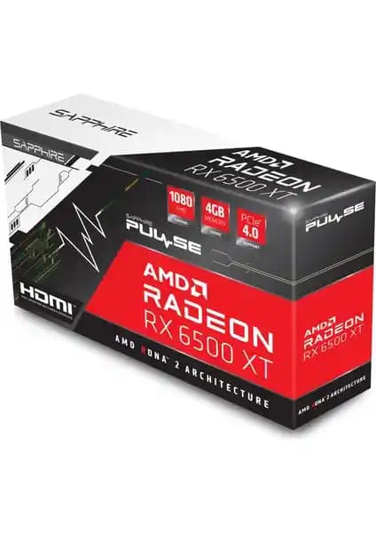 Sapphire AMD Radeon RX 6500 XT Pulse 4GB: Orta Seviye Oyun ve Grafik Kartı Özellikleri