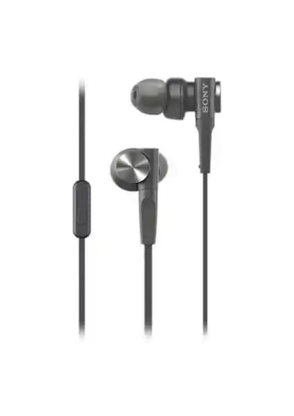 Sony MDR-XB55AP Siyah Kablolu Kulaklık Yüksek Ses Kalitesi ve Ergonomik Tasarım