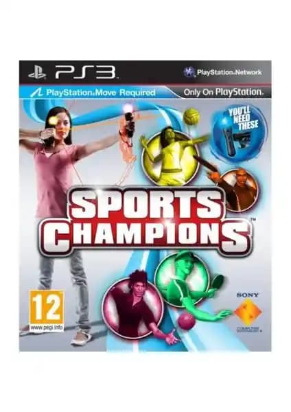 Sony Sports Champions PS3 için Hareket Sensörleriyle Uyumlu Çoklu Spor Oyunları Paketi