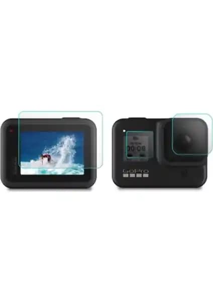 Telesin GoPro Hero 8 Tempered Glass Ekran Koruyucu: Yüksek Dayanıklılık ve Kolay Kurulum