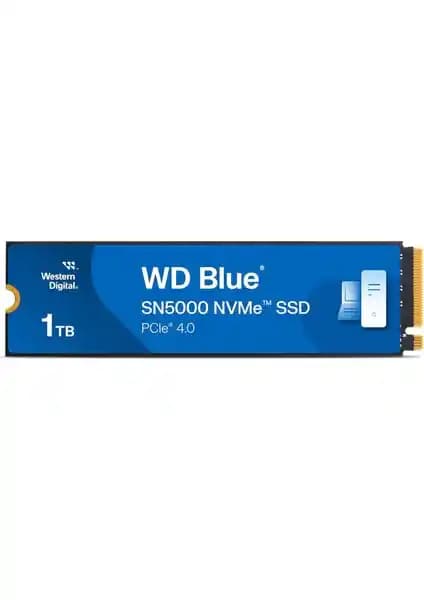 WD Blue SN5000 1TB NVMe M.2 SSD ile Yüksek Hız ve Güvenilirlik Sağlayan Depolama Çözümü