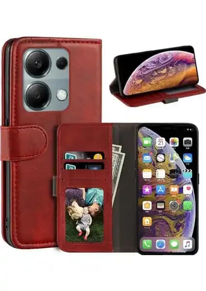 Xiaomi Redmi Note 13 Pro için Şık ve Koruyucu Suni Deri Kılıf Tasarımı